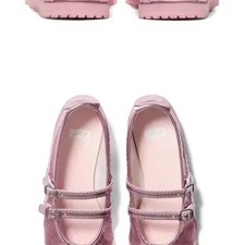 Onitsuka Tiger Mexico 66 Pink Glitter Mary Jane Shoes