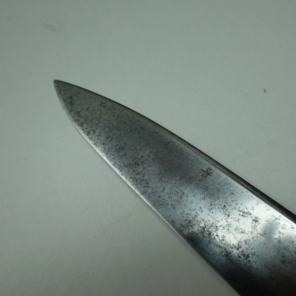 Cuchillo de chef Masahiro Seki Japón Gyuto 250 mm acero al carbono cubiertos japoneses Foto 3 de 4