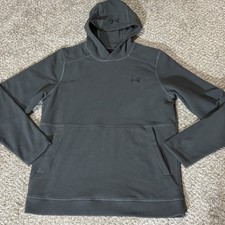 Under Armour ColdGear Pullover Hoodie Men's Size MD Loose Fit Dark Gray