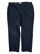 Talbot Heritage Black High-Rise Straight Elastic Waist Pants Women's Size 18W