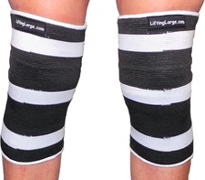 White Crusher 2 Ply Knee or Elbow Sleeves