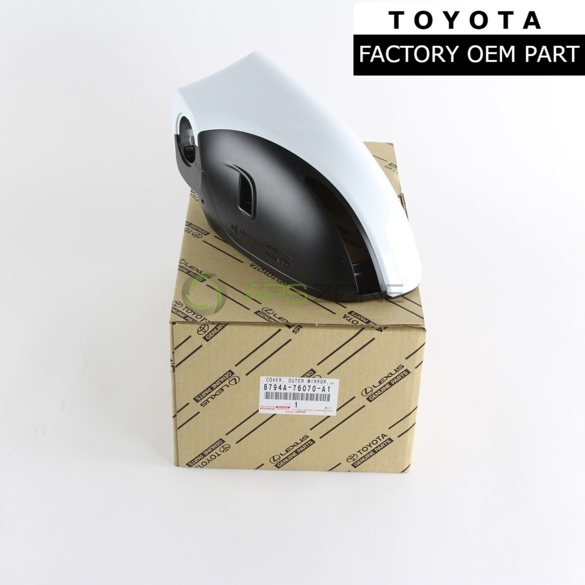 GENUINE TOYOTA LEXUS IS300 CT200h OUTER LEFT MIRROR COVER