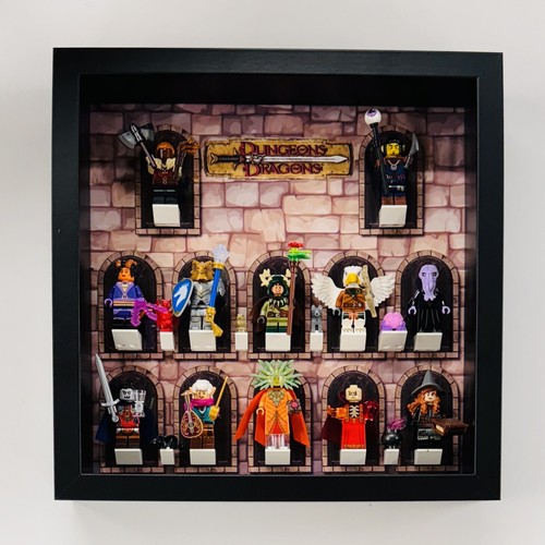 Display frame case for Lego ® Dungeons and Dragons 71047 minifigures 27cm - Picture 19 of 24