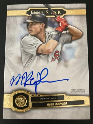 2021 Topps Five Star Autographs FSA-MPE Max Kepler