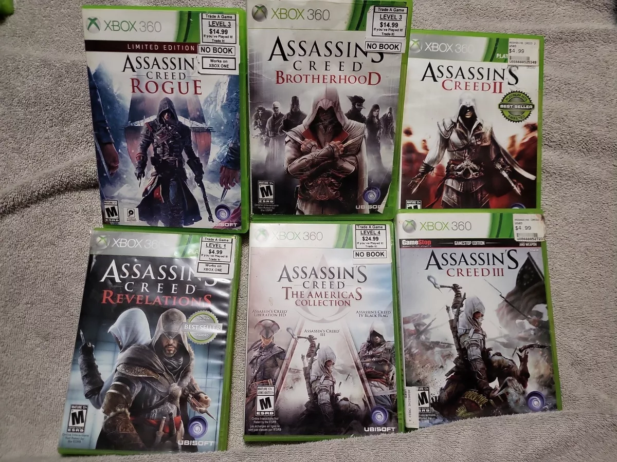 Assassin's Creed Games for Xbox 360 