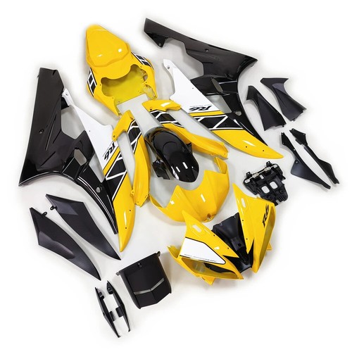 Fairing Kit For Yamaha YZF R6 2006 2007 ABS Injection Bodywork Yellow Black - Picture 2 of 10