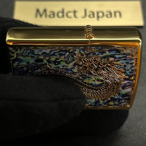 Zippo Oil Lighter Dragon Limited to 88 pieces Gold Japan - Picture 9 of 10