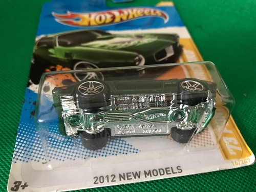 Hot Wheels 2012 New Models '73 Pontiac Firebird Green B143 - Picture 3 of 9