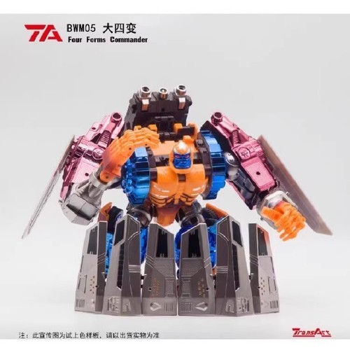 Ready! TransArt BWM-05 Transmetal Optimal Optimus Primal Action Figure 24CM - Picture 3 of 4