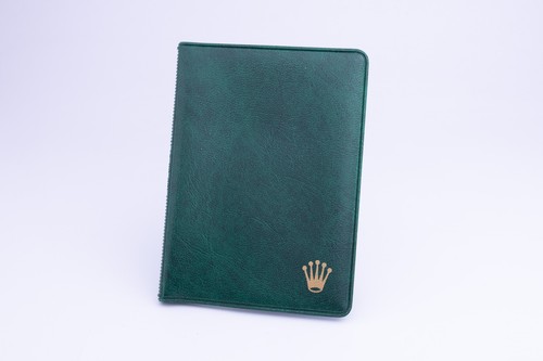 Rolex Vintage Green leather Wallet FCD24115