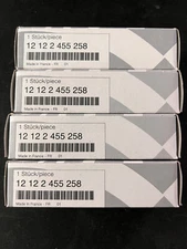 4x Genuine BMW B46D Spark Plugs High Power 12122455258