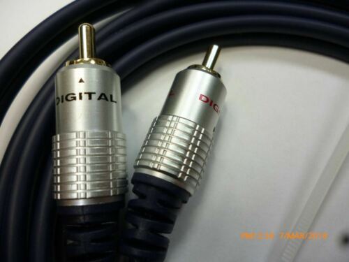 Technics SL1200 SL1210 Phono RCA Kabel aktualisiert länger 1,5 m Gold OFC - Bild 5 von 8