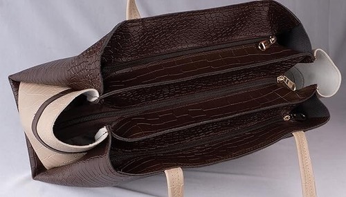 Damen Handtasche Kunstleder Handtasche Geldbeutel Damen Schulter zum Muttertag Geschenk - Bild 4 von 6