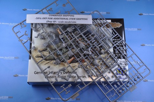 GERMAN INFANTRY, EASTERN FRONT BATTLE SERIES 5 FIGURES 1/35 MASTER BOX 35102 DE - Bild 6 von 12