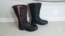 DESIGNER Superdry Bardot HEAVY DUTY REAL LEATHER WINTER BOOTS SIZE 3 OR 36