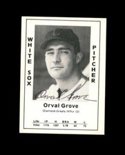 Orval Grove Signed 1979 Diamond Greats Chicago White Sox Autograph