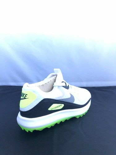WMNS Nike Air Zoom 90 IT Golf Shoe White Cool Grey Green Black SZ ( 844648-101 ) - Picture 4 of 7