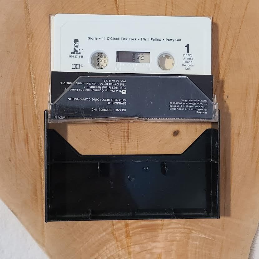 U2 Cassette Tape Lot of 3 The Joshua Tree + Rattle and Hum + U2 Live