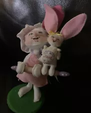 Annalee Baking Bunny Pals Apron Chef Hat Rolling Pin Cottontail 8.5" NWT 2019