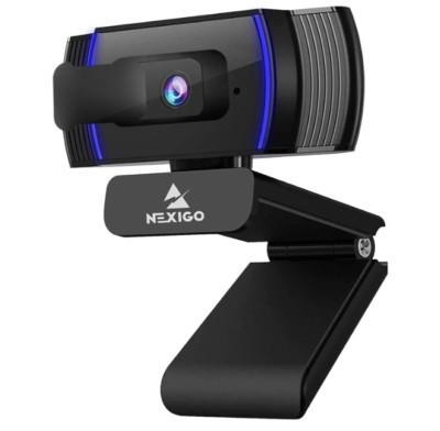 NexiGo N930AF Autofokus 1080P Webcam mit Software, Stereo Mikrofon and
