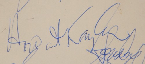 FLO & EDDIE PHLORESCENT LEECH FULLY SIGNED MOUNTING CARD FRANK ZAPPA THE MOTHERS - Picture 3 of 6