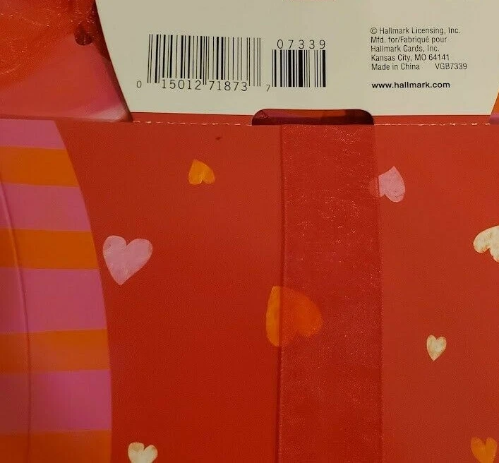 Nuevo Juego de 5 Cajas de Regalo de San Valentín Sello Rojo con Corazones y Lazo Foto 3 de 3
