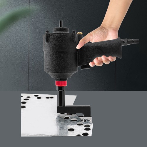 Pneumatic Hole Puncher Straight Sheet Manual Air Panel Metal Hole Punch Tool 8mm - Picture 19 of 20
