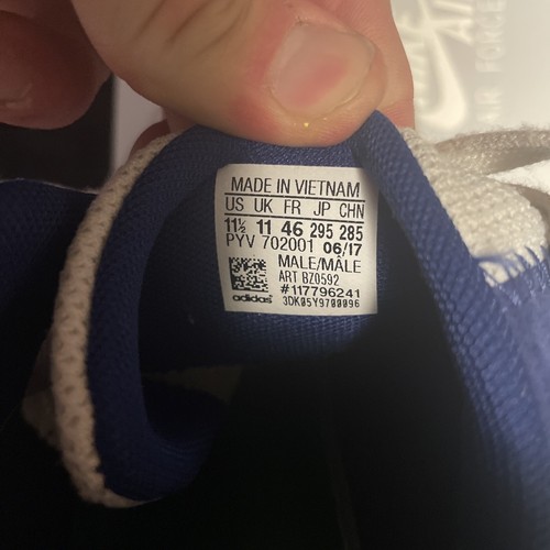 Size 11.5 - adidas EQT Support 93/17 Royal 2017 - Picture 10 of 12