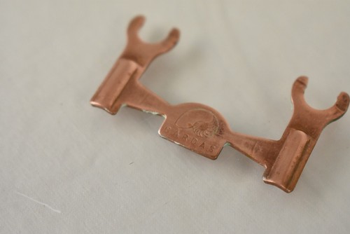 Single Vintage Cardas Copper Bi-Wire Speaker Terminal Jumper Plate Bus Bar - Picture 2 of 5