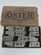 GENUINE OSTER DIES IN ORGINAL PACKAGING the oster MFG.CO USA BOX NO2 
