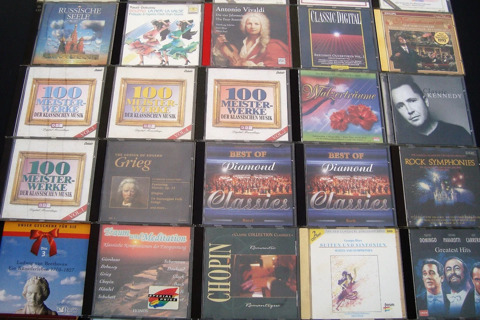 43 x Alben Compil. CD Sammlung Klassik Sinfonien Solokonzerte Opern Kirchenmusik - Bild 3 von 4