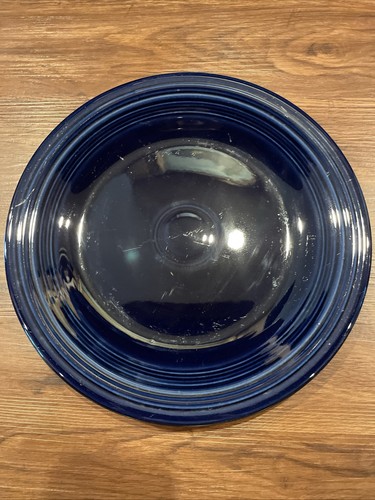 VTG Fiestaware 3 Piece Dinner Setting Cobalt Blue Homer Laughlin Retired 2021 - Picture 2 of 13