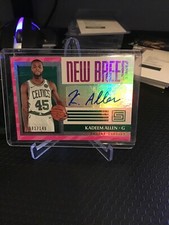 2017-18 Kadeem Allen Panini Status New Breed Auto Boston Celtics NB-KAL /149