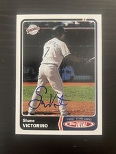 2003 Topps Total #906 Shane Victorino San Diego Padres Signed Card Autographed