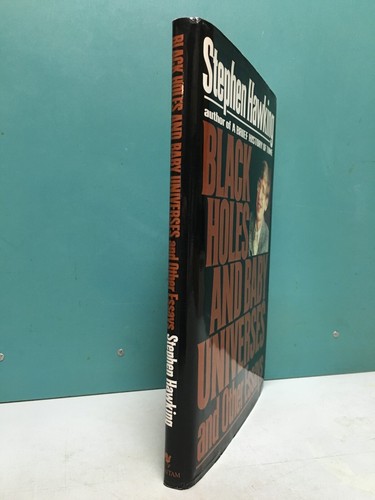 "Black Holes and Baby Universes" by Stephen Hawking 1st/3rd HC/DJ 1993 Essays - Picture 2 of 9