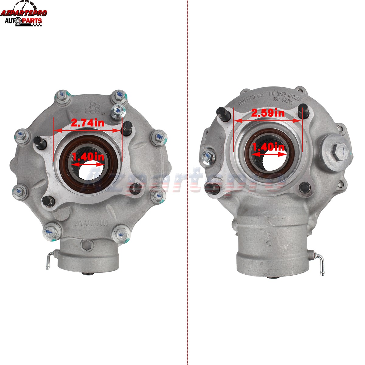 41300-HP5-600 For TRX420 07-13 HONDA Rear Differential Assembly