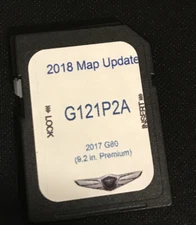 2018 APS UPDATE 2017 GENESIS G80 NAVIGATION 9.2" PREMIUM EDITIONS SD CARD 