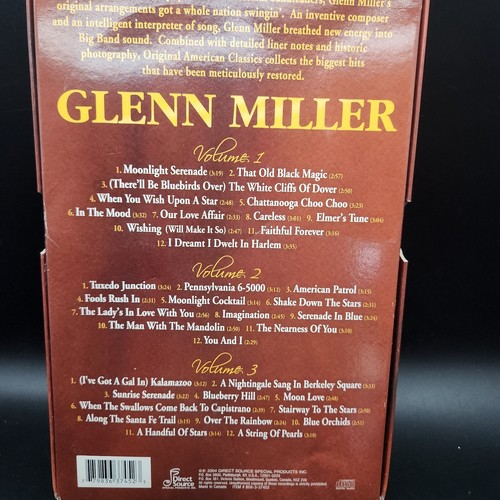 Glenn Miller - Original American Classics 3-CD Box Set 2004 Direct Source - Picture 2 of 4