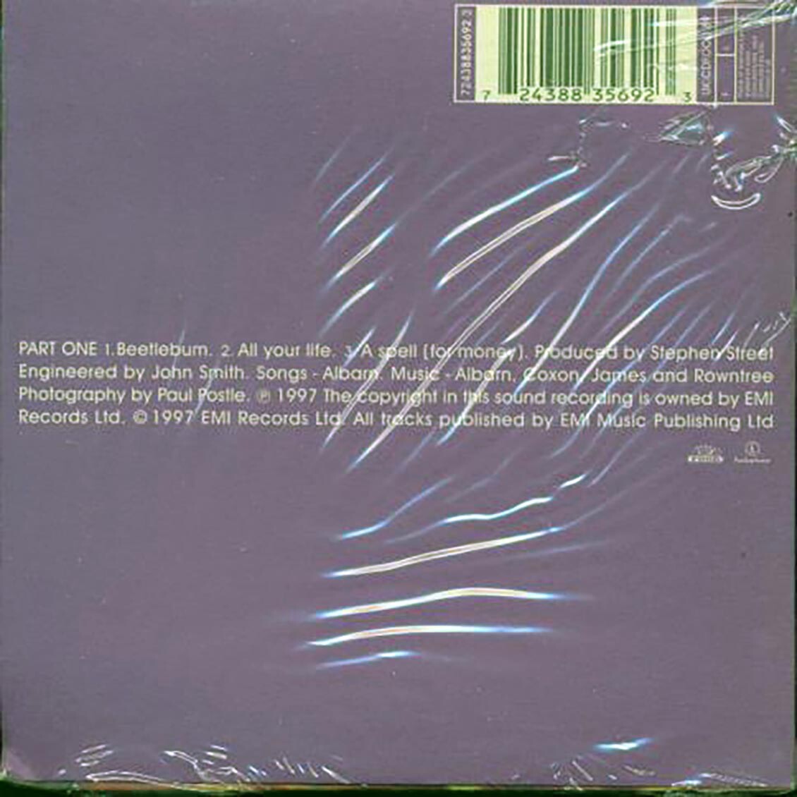 Blur Beetlebum サイン入り CD Blur Beetlebum サイン入り CD 小売