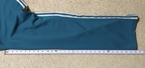 Vintage 80s Adidas Men’s Large Teal Track Pants Seamed* - Bild 9 von 17