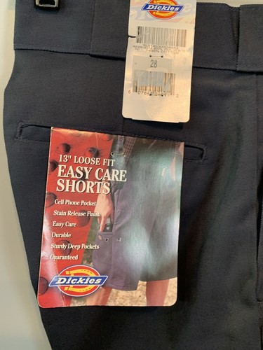 Pantaloncini corti Dickies 13" larghi easy care 42283 blu scuro - Foto 2 di 7