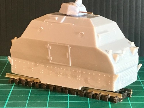 OO9 Type 42 Wickham Armoured train - Vietnam era for a KATO 109 chassis - 009 - Picture 10 of 12
