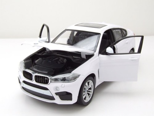 BMW X6M 2018 Coche a Escala Blanco 1:24 Rastar - Imagen 4 de 10