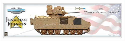 Tank,Bradley Fighting Vehicle,Bradley,Armored,Vehicle,Cavalry,Assault, M3,M2,TOW - Picture 7 of 7