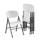 Mainstays White Folding Chairs
