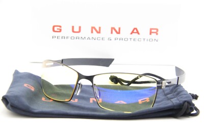 NEW GUNNAR VAYPER ONYX BLACK GUNMETAL AUTHENTIC FRAMES SUNGLASSES 58-15