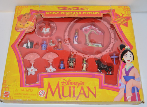 RARO CONJUNTO DE JOYAS DE LUJO MATTEL #67935 DISNEYS MULAN SIMPLEMENTE ENCANTADOR - Imagen 2 de 6