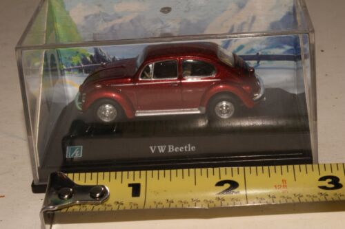 Escala 1:72 Hongwell Cararama VW Beetle, rojo - Imagen 5 de 5