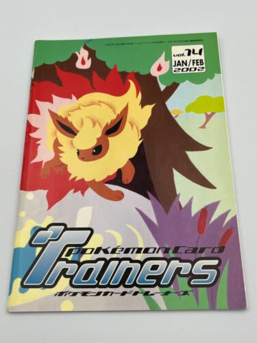 Eevee Evo 2002 Pokemon Trainers Magazine Vol.14 Japanese Promo Cards - PSA 9/8/6 - Picture 9 of 10