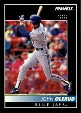 1992 Pinnacle #78 John Olerud Toronto Blue Jays